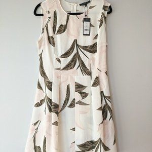 Dynamite Floral A-Line Sleeveless Dress NWT